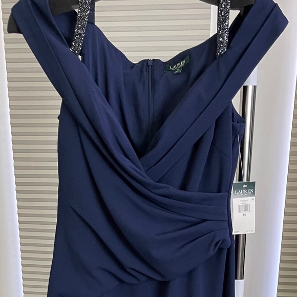 Lauren Ralph Lauren Dresses & Skirts - Lauren navy blue evening gown